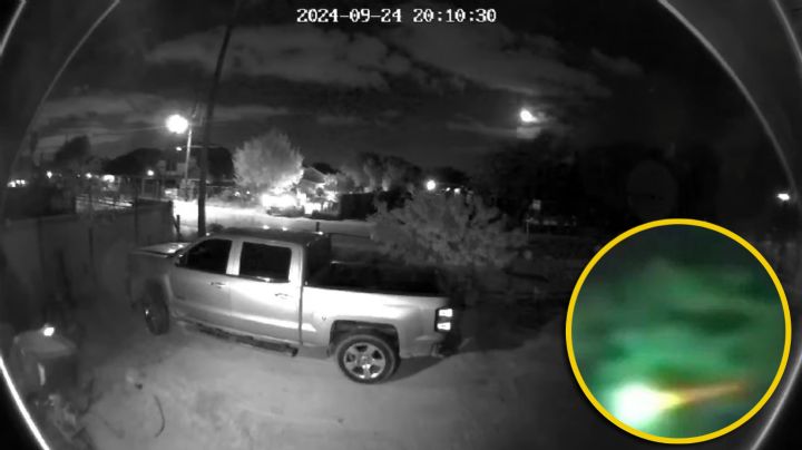 ¿Lo viste? Captan presunto meteorito en el cielo de Tamaulipas | VIDEO