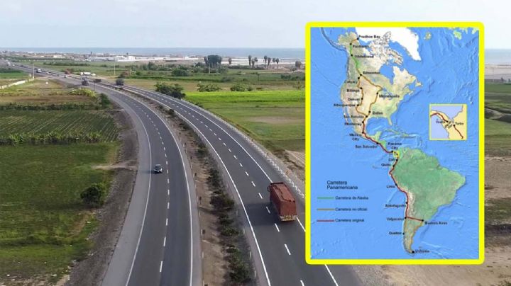 Las 5 carreteras más largas del mundo, una pasa por Estados Unidos y cruza México  
