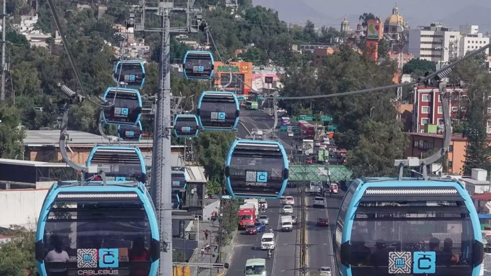 Viajar en cablebús es cada vez más frecuente