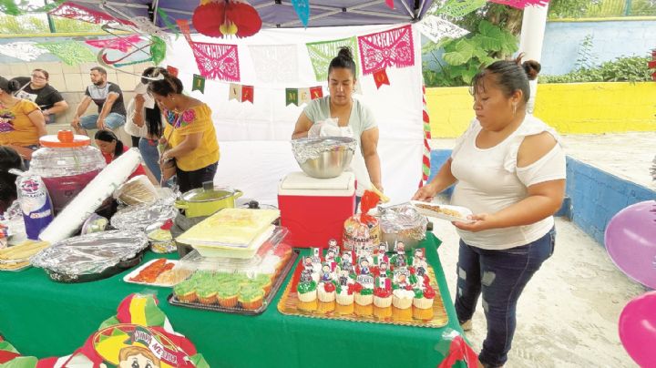 Realizan muestra de comida en Jardín de Niños Parque Infantil