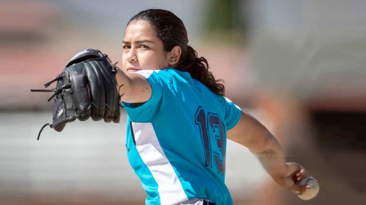 Rosi del Castillo, la pitcher mexicana que poncha bateadores en las ligas masculinas de beisbol