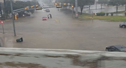 Así fue como se inundaron las calles de Laredo, Texas | FOTOS