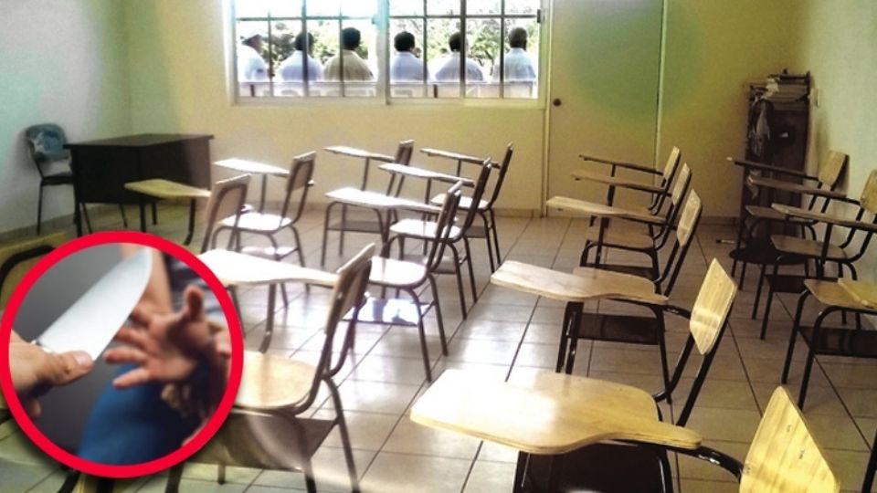 La chica realizó el ataque indiscriminadamente, siendo detenida rápidamente por las autoridades educativas