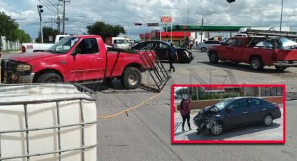 Joven de 17 años provoca severa carambola en Avenida Reforma; dañó 3 autos