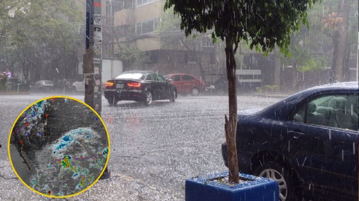 Clima en México: fuertes lluvias y hasta granizo por el frente frío; estos son los estados afectados