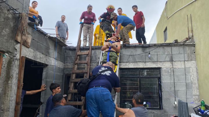 Se electrocuta joven albañil en la Colonia 150 Aniversario; estaba trabajando en la planta alta