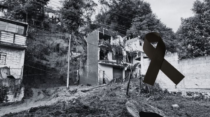 Tragedia en Veracruz: dos adultos y un bebé pierden la vida al ser sepultados por alud