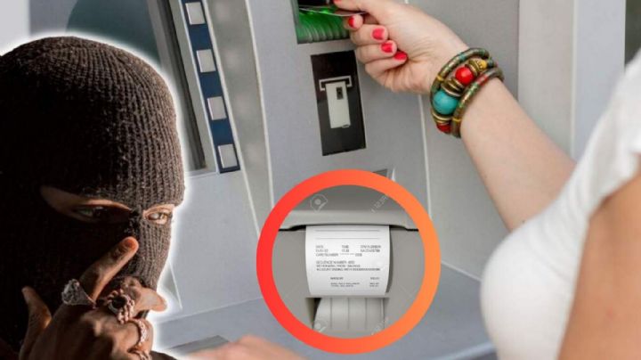 Esta es la nueva estafa que vacía cuentas usando recibos de cajeros: ¡no los tires!