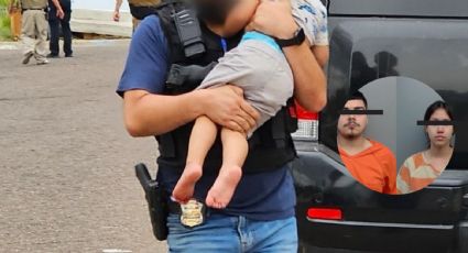 Detienen a padres en Laredo; sus hijos caminaban solos y descalzos bajo el sol