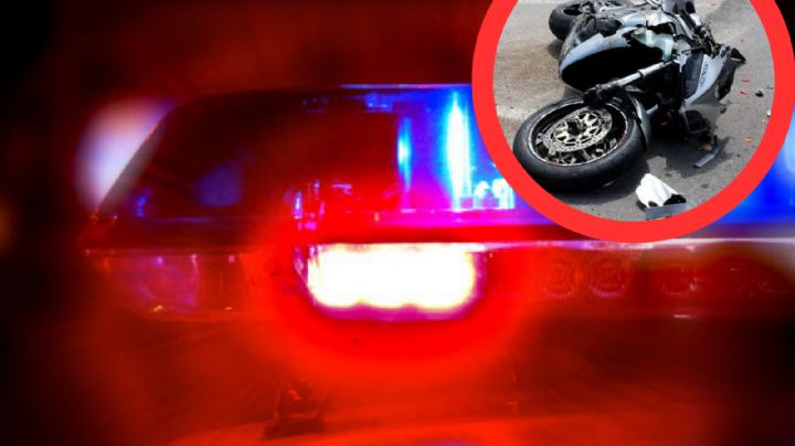 Al borde de la muerte: motociclista es embestido brutalmente en Laredo; está grave