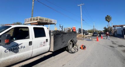 Comapa reanuda servicio en colonias del sur de Nuevo Laredo; bajas temperaturas dañaron tuberías