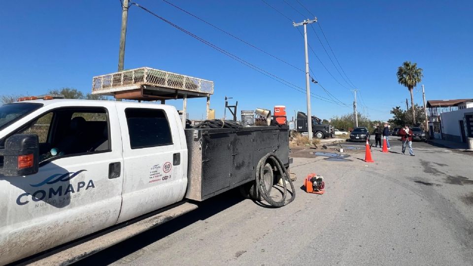 Comapa arregló los problemas de tuberías.