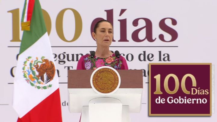100 días de Gobierno de Claudia Sheinbaum: 'México es un país libre, independiente y soberano'