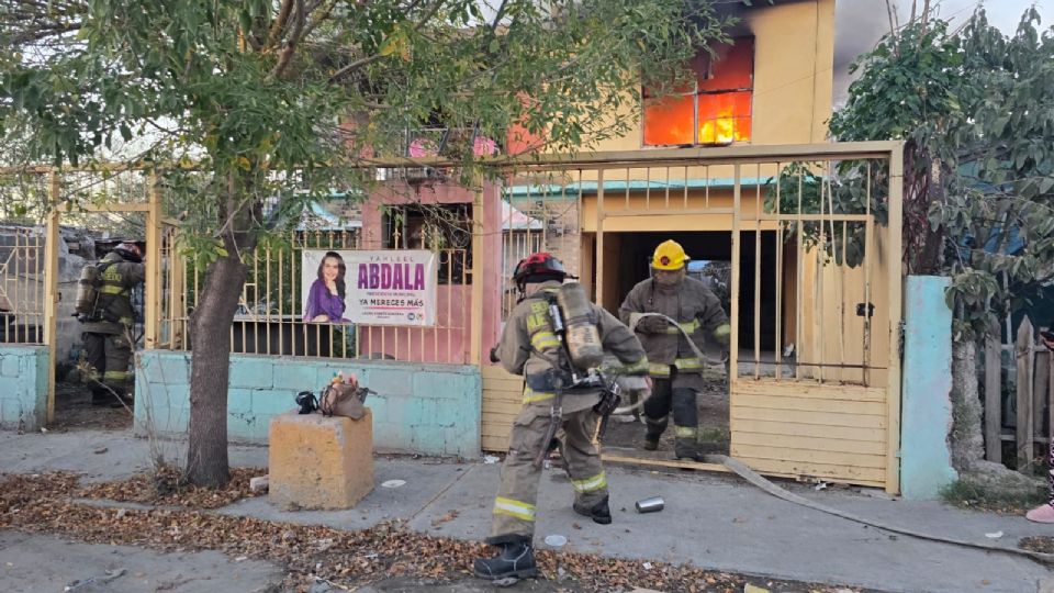 Afortunadamente todo quedó en pérdidas materiales.