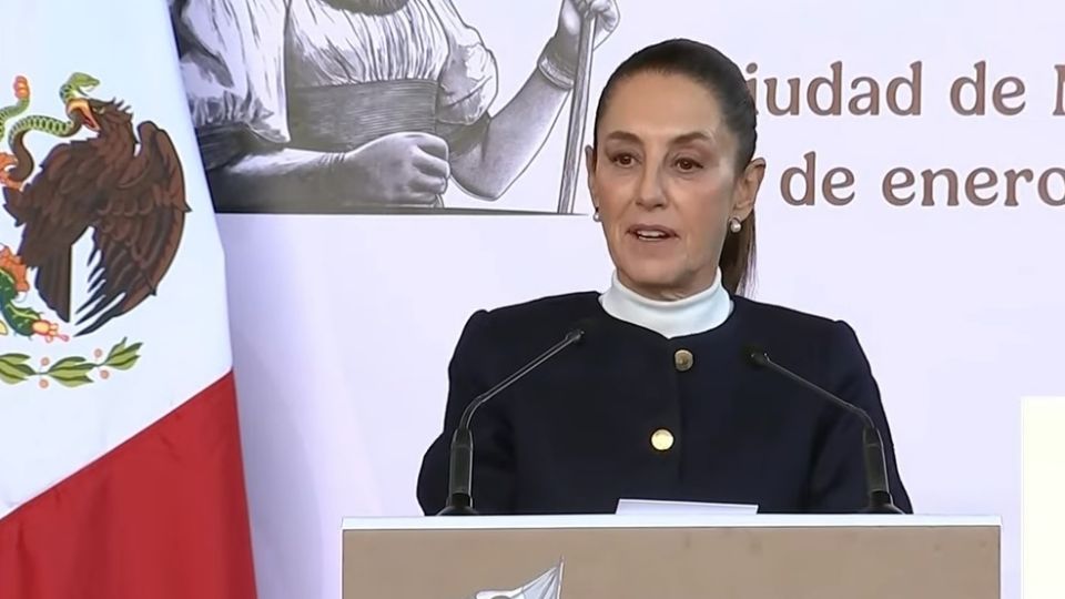 Claudia Sheinbaum, presidenta de México.