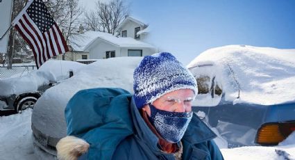 ¡Congelados! Lugares de EU quedarían sepultados bajo nieve con clima de -28 grados Celsius