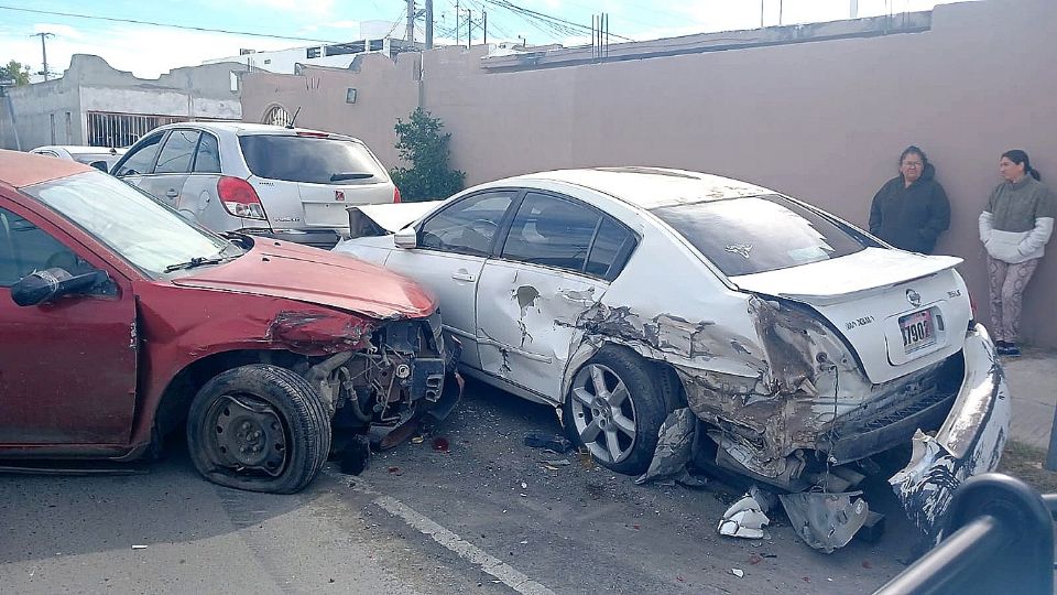 Accidente en la colonia Benito Juárez