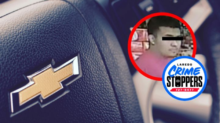 Policía de Laredo busca a ladrón de coche Malibú; ofrecen hasta mil dólares de recompensa