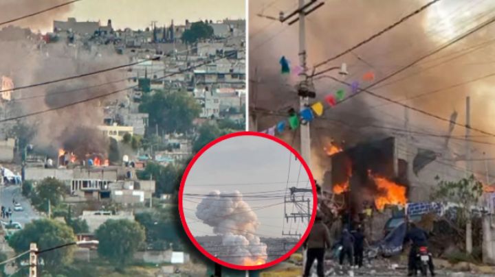 Explota taller ilegal de pirotecnia; hay un muerto y varias familias desalojadas