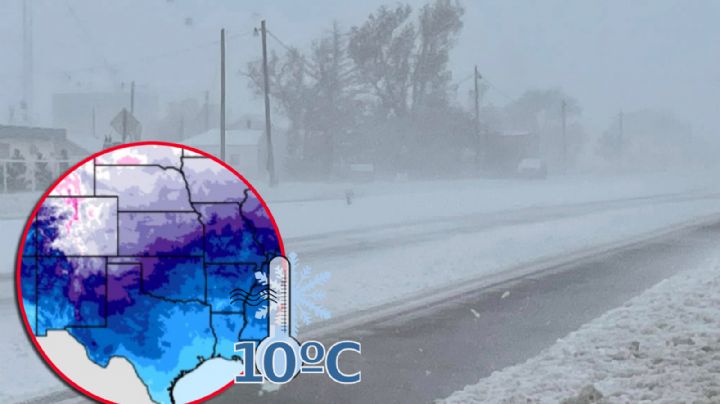 Texas bajo cero: nevará este fin de semana; ¿qué ciudad se cubrirá de blanco?