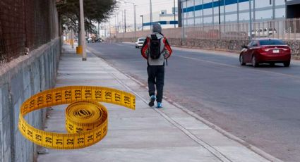 ¿Cuánto debe medir la banqueta frente a mi casa?; esto dice la ley