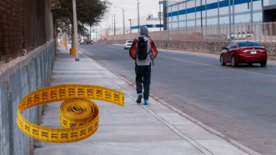 ¿Cuál es la medida básica de las banquetas? Esto dice la ley