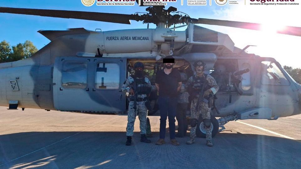 Su detención se logró tras un fuerte operativo en Sinaloa