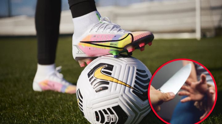 Por una jugada de futbol, adolescente de 13 años saca cuchillo y amenaza de muerte a niño