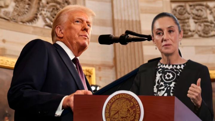Señala Claudia Sheinbaum como traidores a la patria a opositores que apoyan a Trump