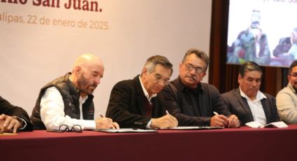 Firman acuerdo en Tamaulipas; tecnificarán Distrito de Riego 026 con inversión de 4,100 mdp