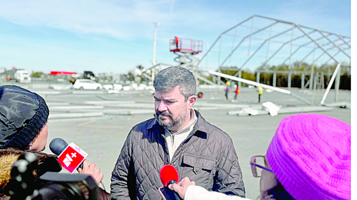 Alistan albergue para 3 mil repatriados en el Polyfórum