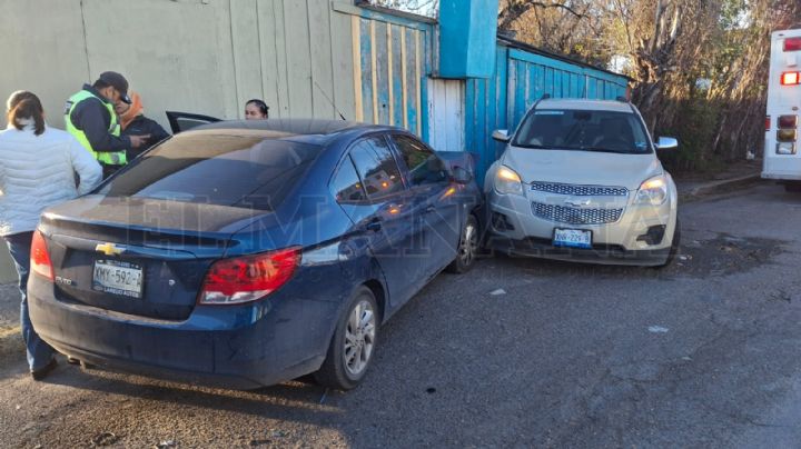 Mujeres protagonizan choque en el Crucero de Bolivar y Mendoza; ambas se echaron la culpa