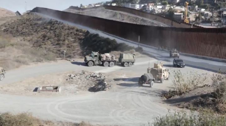 Marines de Estados Unidos llegan a la frontera de México; apoyarán protección fronteriza | VIDEO