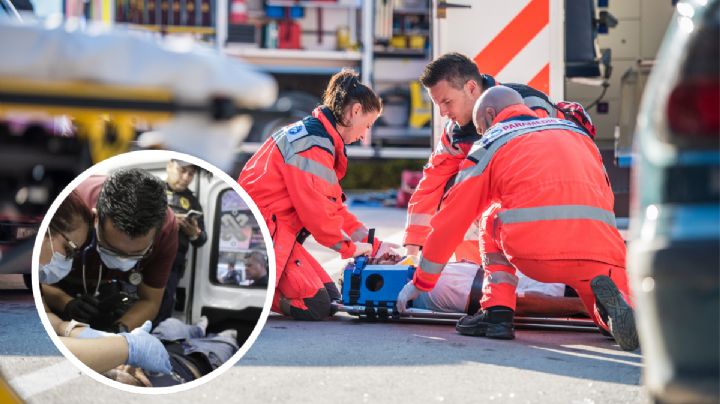 MOMENTO EXACTO en el que estudiante de prepa es atropellado; esta es su condición