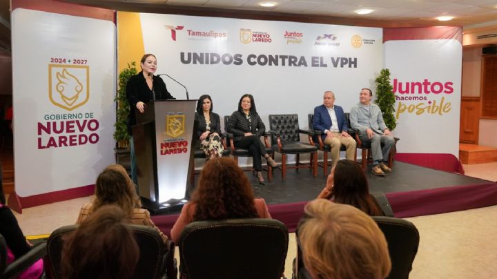 Destaca Nuevo Laredo como el único municipio en México en vacunación contra el VPH en niños