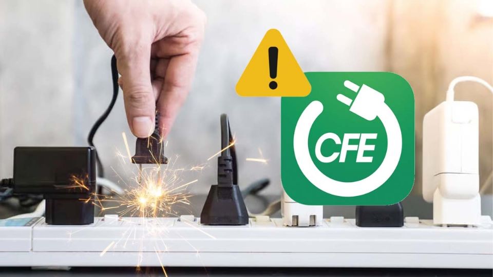 La CFE exhorta ha cuidar nuestros aparatos eléctricos en el hogar