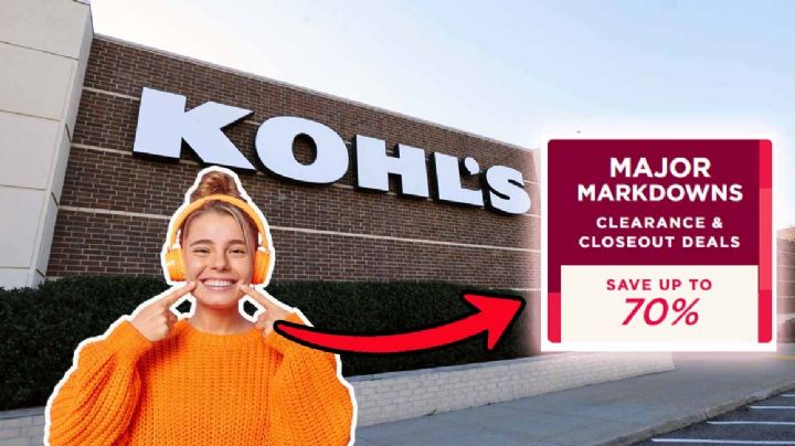 Kohl's anuncia venta de liquidación del 70% de descuento; lista de artículos