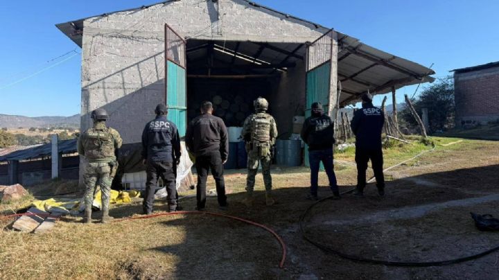 Agentes federales desarticulan laboratorios de grupo delictivo; detienen a 14 personas