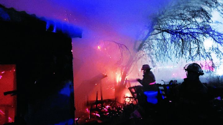 Nuevo Laredo: voraz incendio deja sin hogar a mujer ebria en la colonia Naciones Unidas; ¿qué pasó?