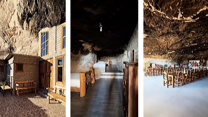 Usan cavernas para construir hotel; hay 300 cuevas para conocer y están en el norte de México | VIDEO