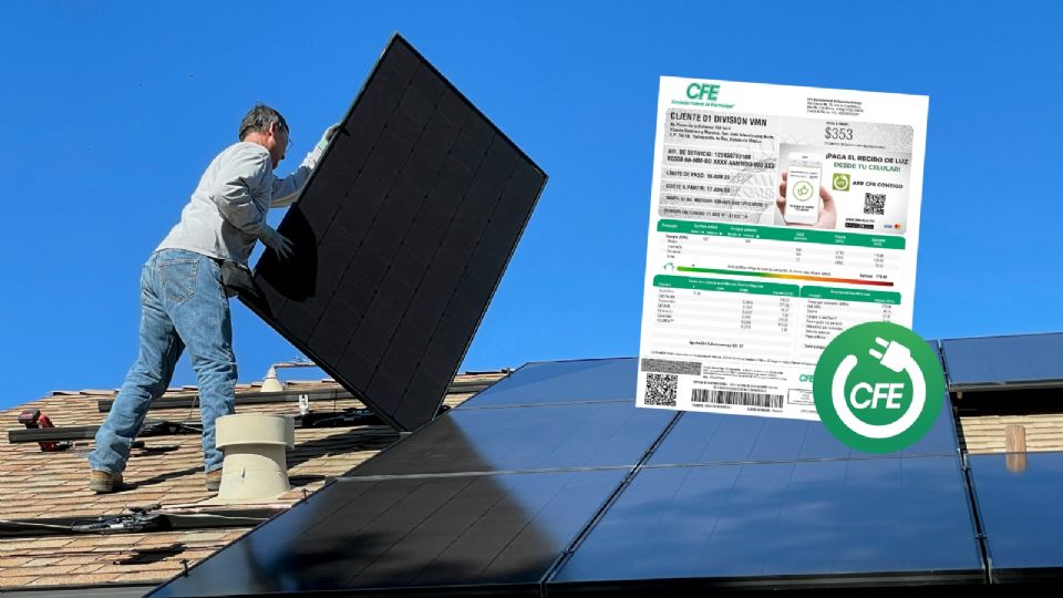 ¿Vas a poner paneles solares en tu casa? Así cambiará tu contrato ante la CFE