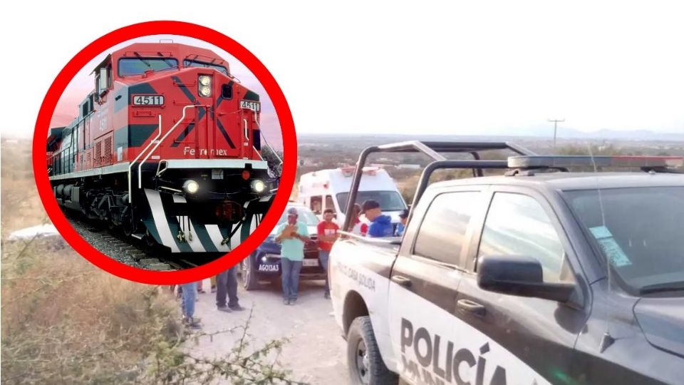 El cuerpo del joven quedó a un lado de las vías del tren.