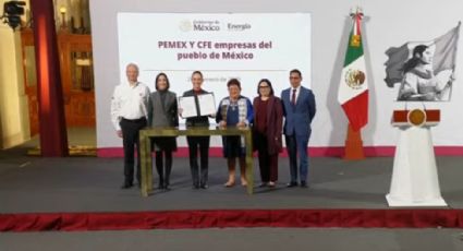 'Pemex y CFE vuelven a ser del pueblo': Sheinbaum firma reforma para la soberanía energética