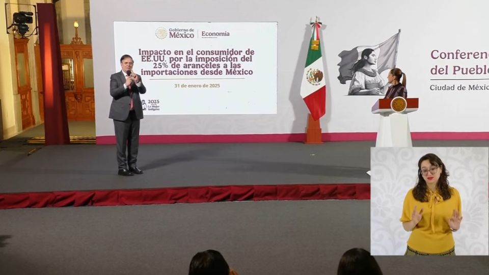 El secretario de economía, aseguró como este aumento de aranceles afectaría a familias y al sector económico en Estados Unidos