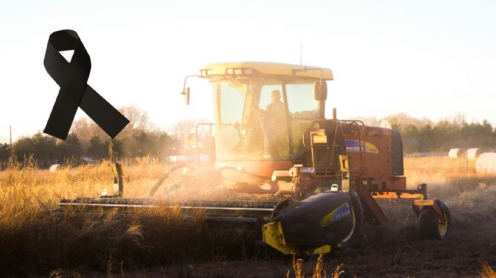 Hombre muere tras ser arrastrado por camión agrícola; quedó prensado en la astilladora