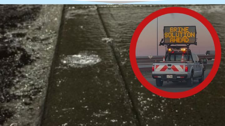 Combaten el 'hielo negro' en carreteras cercanas a Laredo y sus alrededores