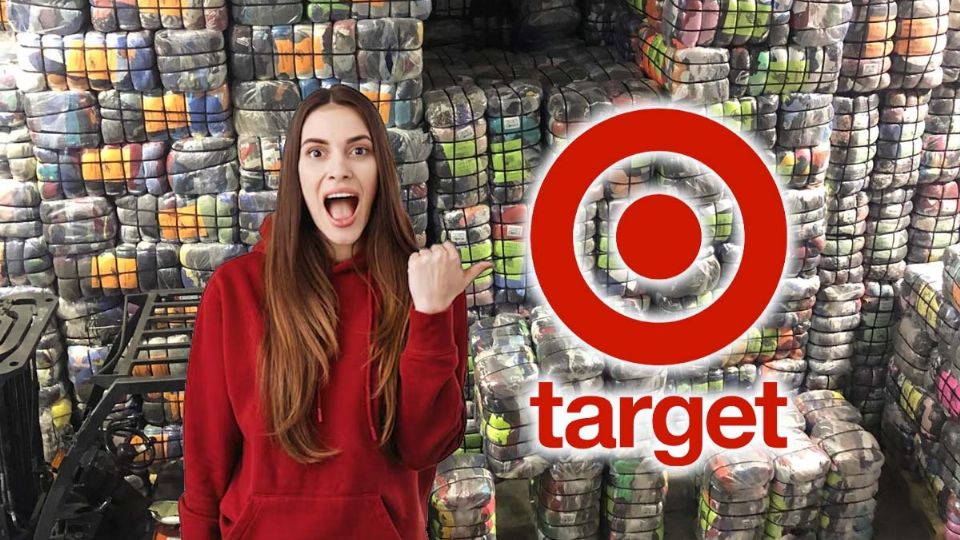 Venta de pacas de mercancia de Target