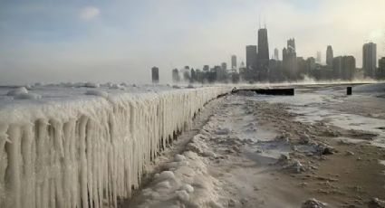 Tormenta invernal en Estados Unidos: se congeló el Lago Michigan en Chicago; así luce ahora | VIDEO