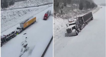 Tormenta invernal: Estados Unidos sufre las peores nevadas en décadas; en Texas ya hay un muerto