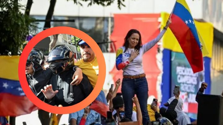 Venezuela: detienen a María Corina Machado; dispararon a las motos que la trasladaban